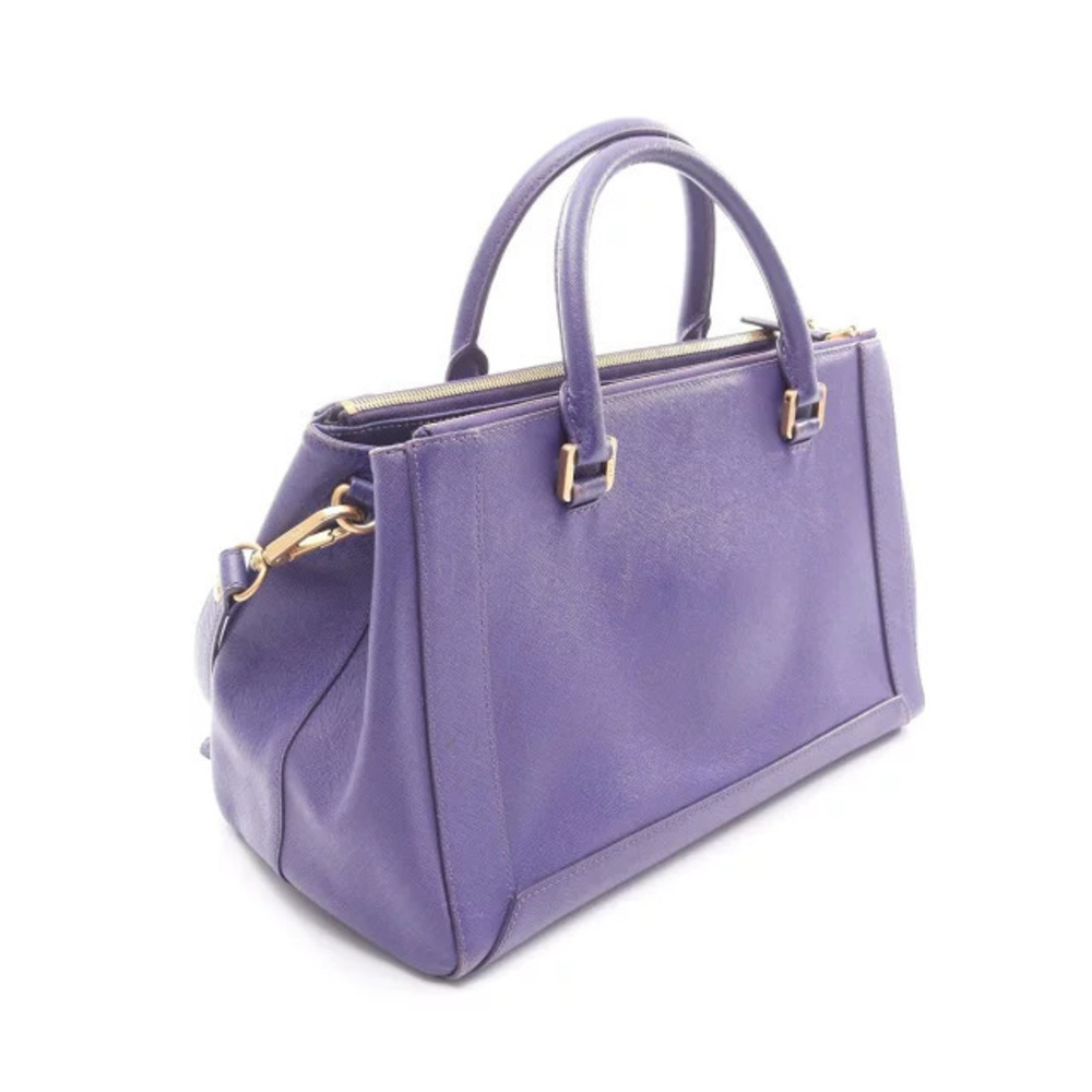 Mcm Nuovo Handbag Leather Purple